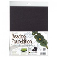 Beadsmith beading foundation 8.5x11 inch - Zwart